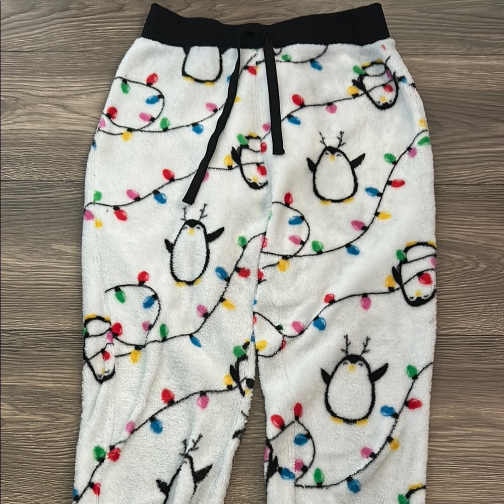 Festive Penguin Pajama Pants